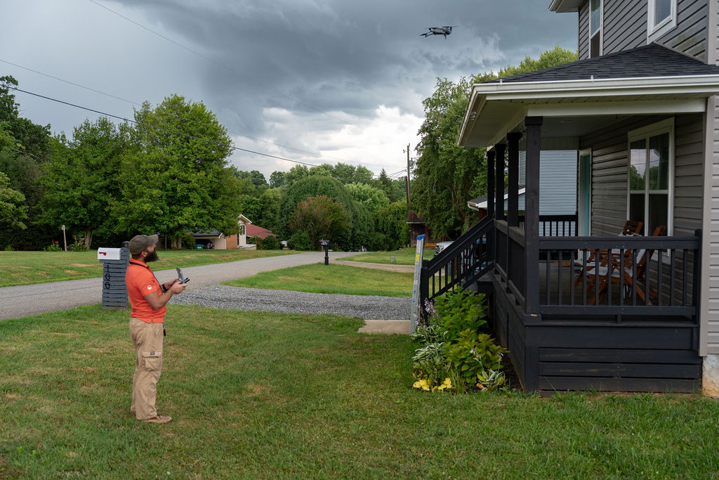 home inspectors use drones