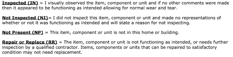 report comment key